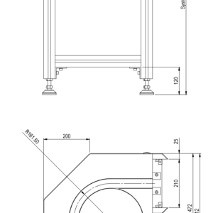 Umlenkmodul 90° Drehend D323 - Image 2