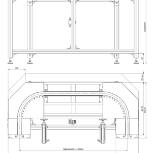 Kettenspannmodul 2x90° Rollend - Image 2