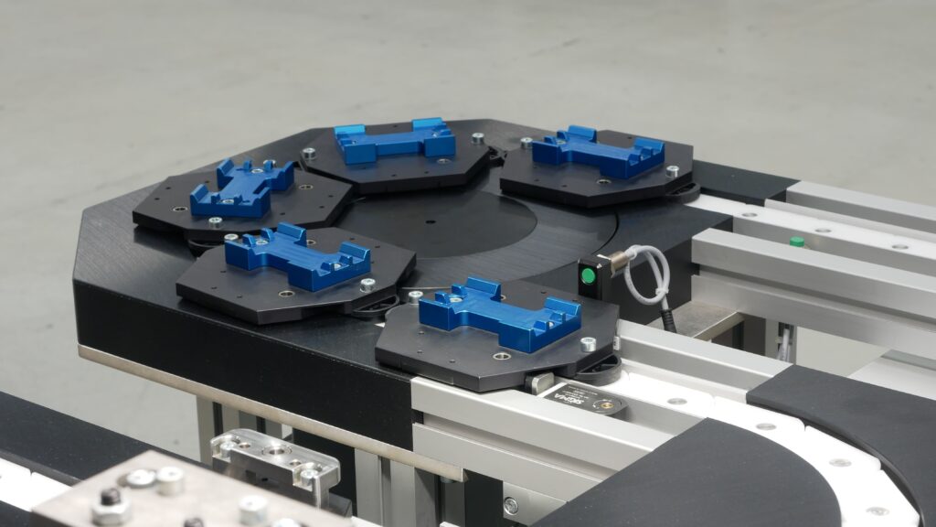 sigma transfersystem workpiece carrier accumulation curve